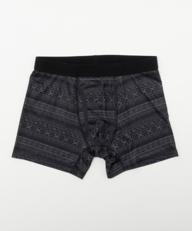 NAVY SARARI  総柄ボクサーパンツ メンズ メール便 対応商品商品画像-9