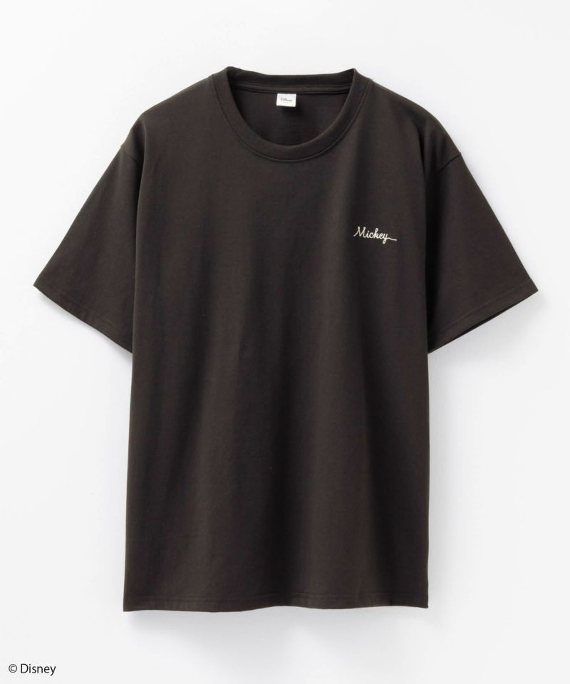ミッキーマウス 長袖Tシャツ ダークグレー （Disney - Disney
