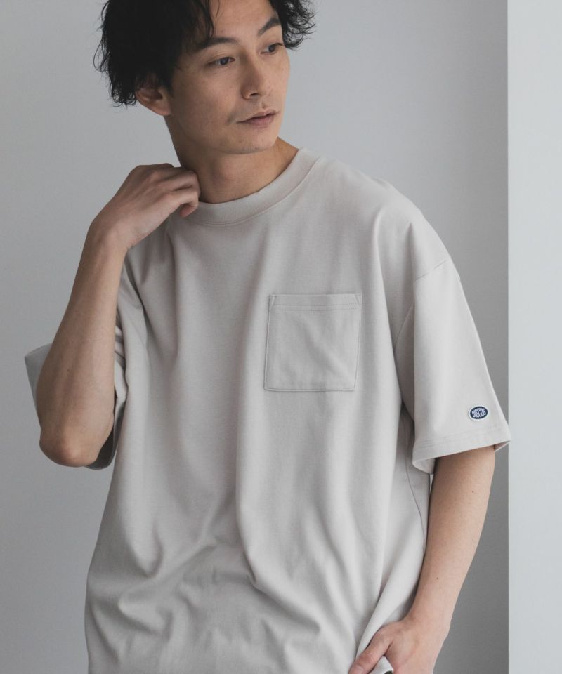 DISCUS ポンチ素材 COOLMAX Tシャツ メンズ ネコポス 対応商品商品画像-1
