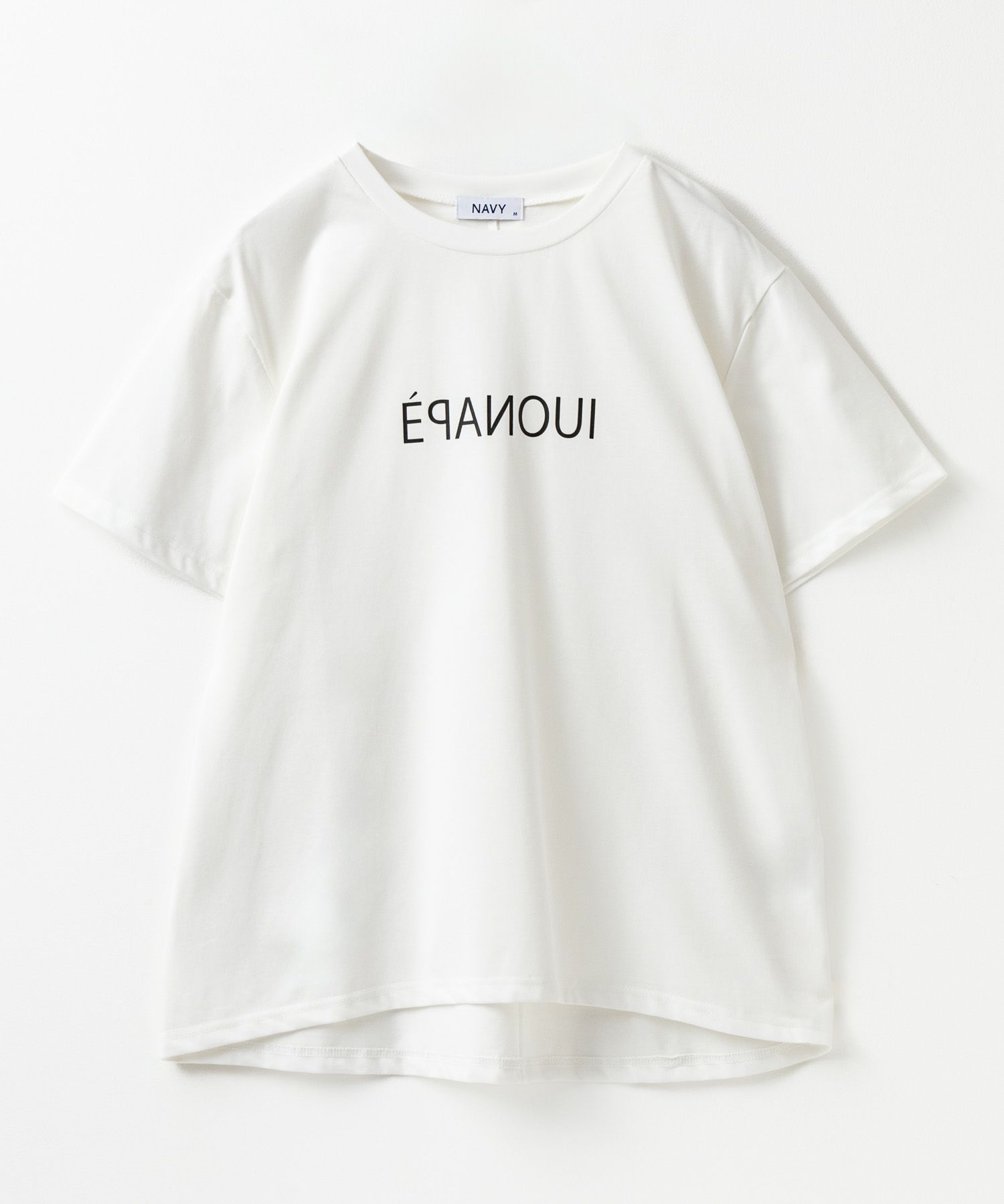 NAVY SARARI  クール＆UVカットプリントTシャツ レディース メール便 対応商品商品画像-37