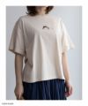 PEKO ワンポイント刺繍Tシャツ レディース ネコポス 対応商品