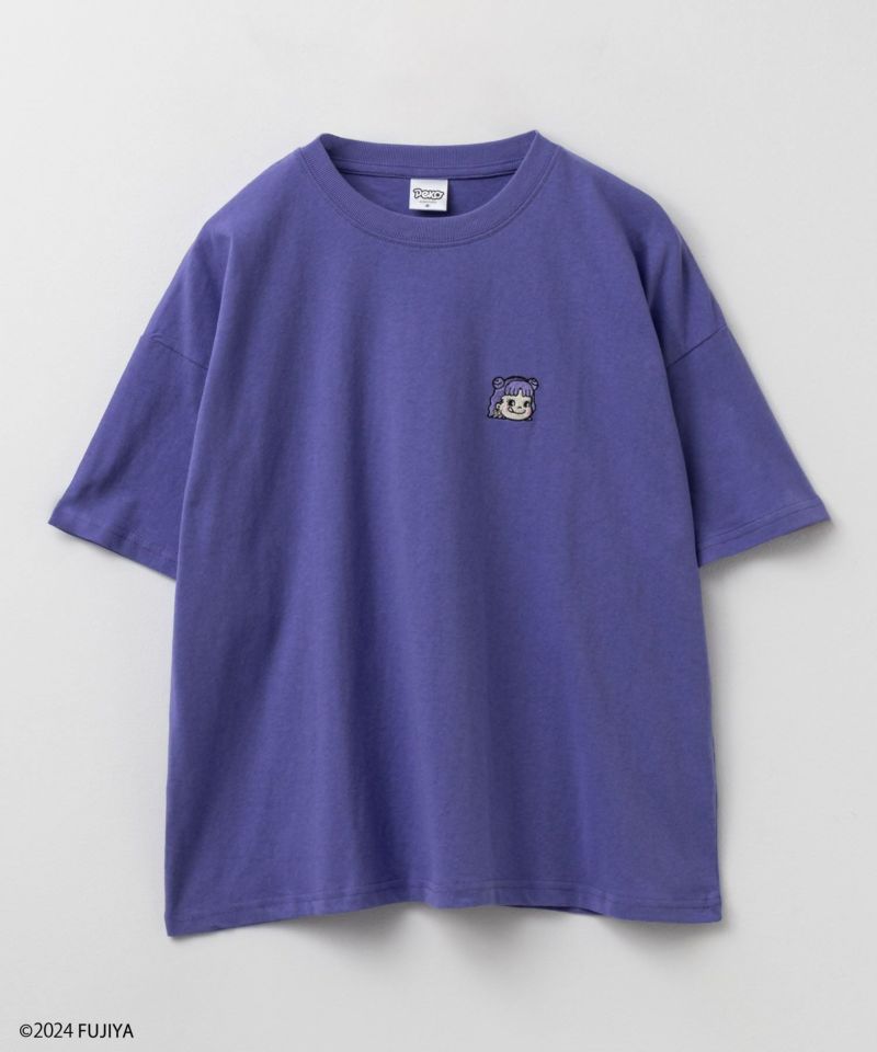 PEKO ワンポイント刺繍Tシャツ レディース