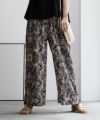 Howdy Marie  インドファブリック 総柄ワイドパンツ レディース商品サムネイル-6