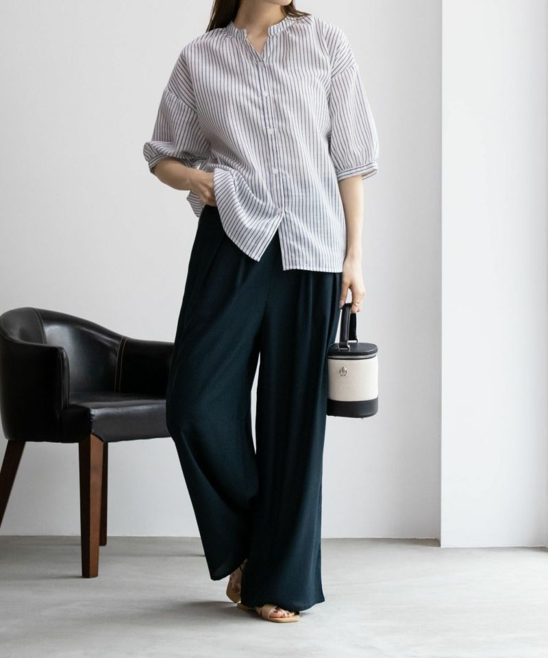 Howdy Marie  インドファブリック 総柄ワイドパンツ レディース商品画像-10