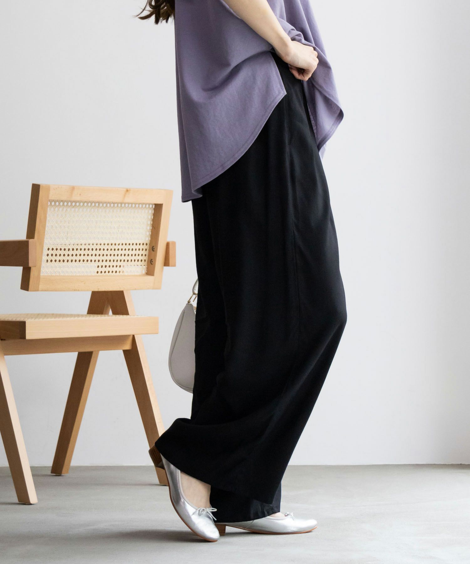 Howdy Marie  インドファブリック 総柄ワイドパンツ レディース商品サムネイル-13