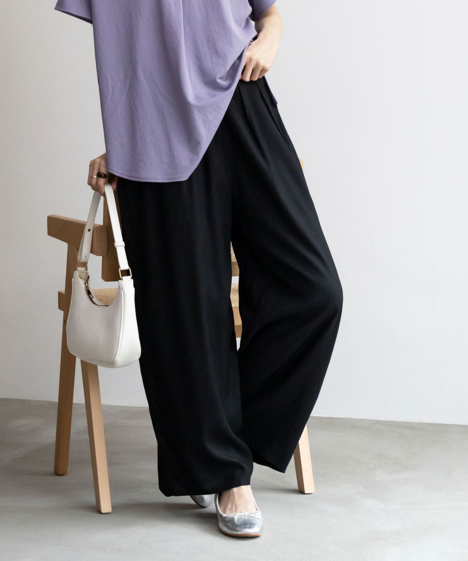 Howdy Marie  インドファブリック 総柄ワイドパンツ レディース商品画像-21