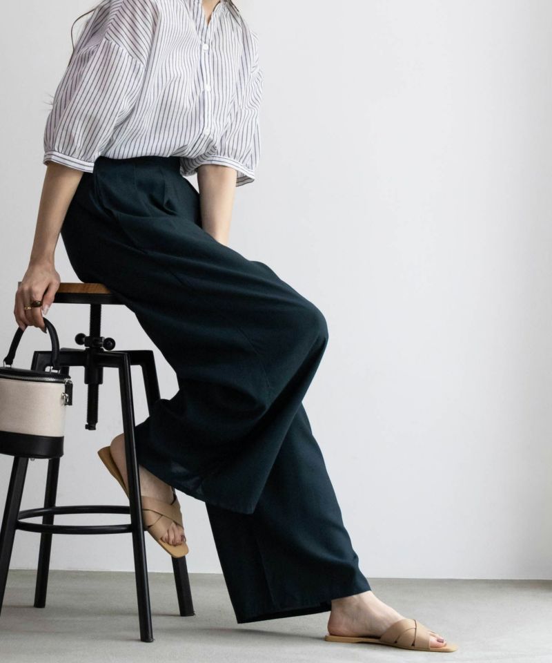 Howdy Marie  インドファブリック 総柄ワイドパンツ レディース商品画像-24