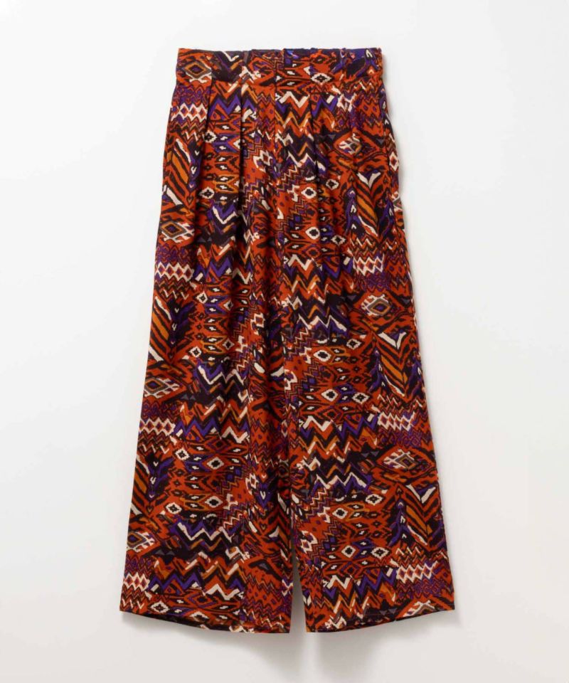 Howdy Marie  インドファブリック 総柄ワイドパンツ レディース商品画像-29