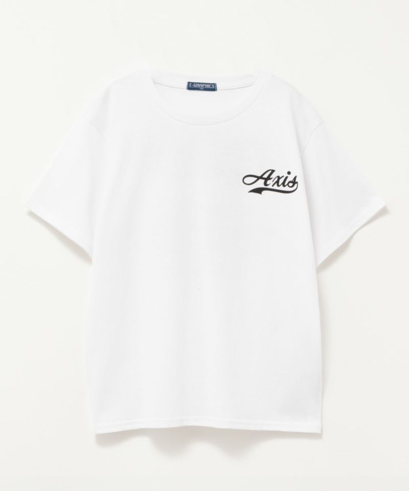 T-GRAPHICS  サーフロゴプリントTシャツ キッズ ネコポス 対応商品商品画像-1
