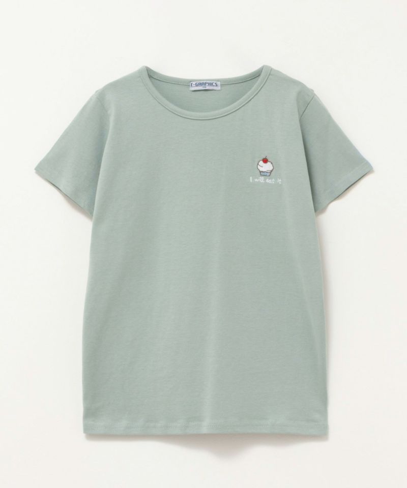 T-GRAPHICS  スイーツ刺繍Tシャツ キッズ ネコポス 対応商品商品画像-1