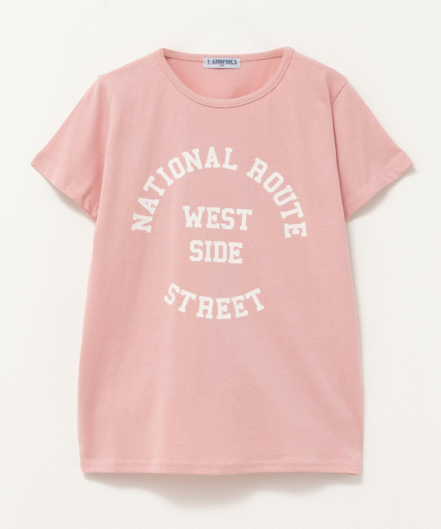 T-GRAPHICS  カレッジプリントTシャツ キッズ メール便 対応商品商品画像-1