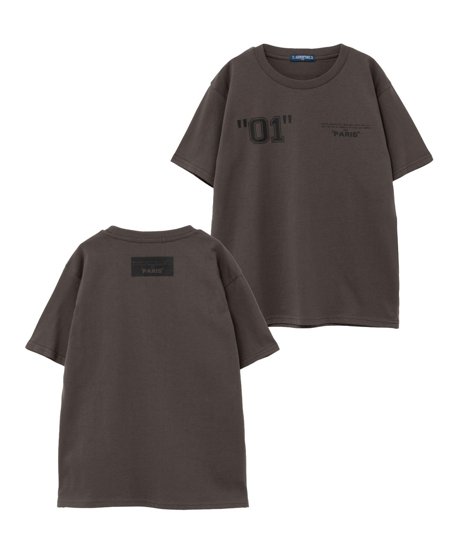 T-GRAPHICS ナンバリングTシャツ キッズ ネコポス 対応商品