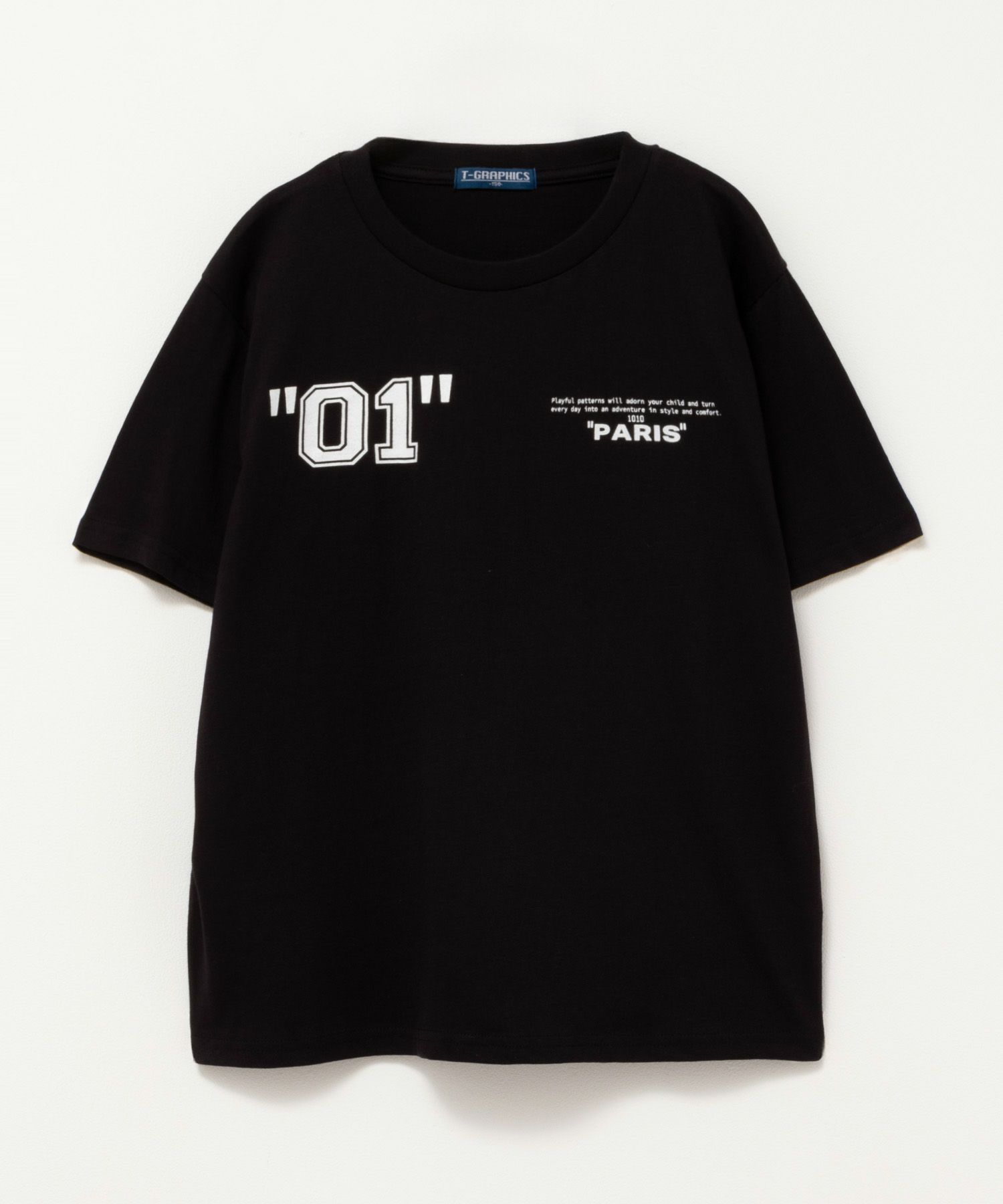 T-GRAPHICS ナンバリングTシャツ キッズ ネコポス 対応商品