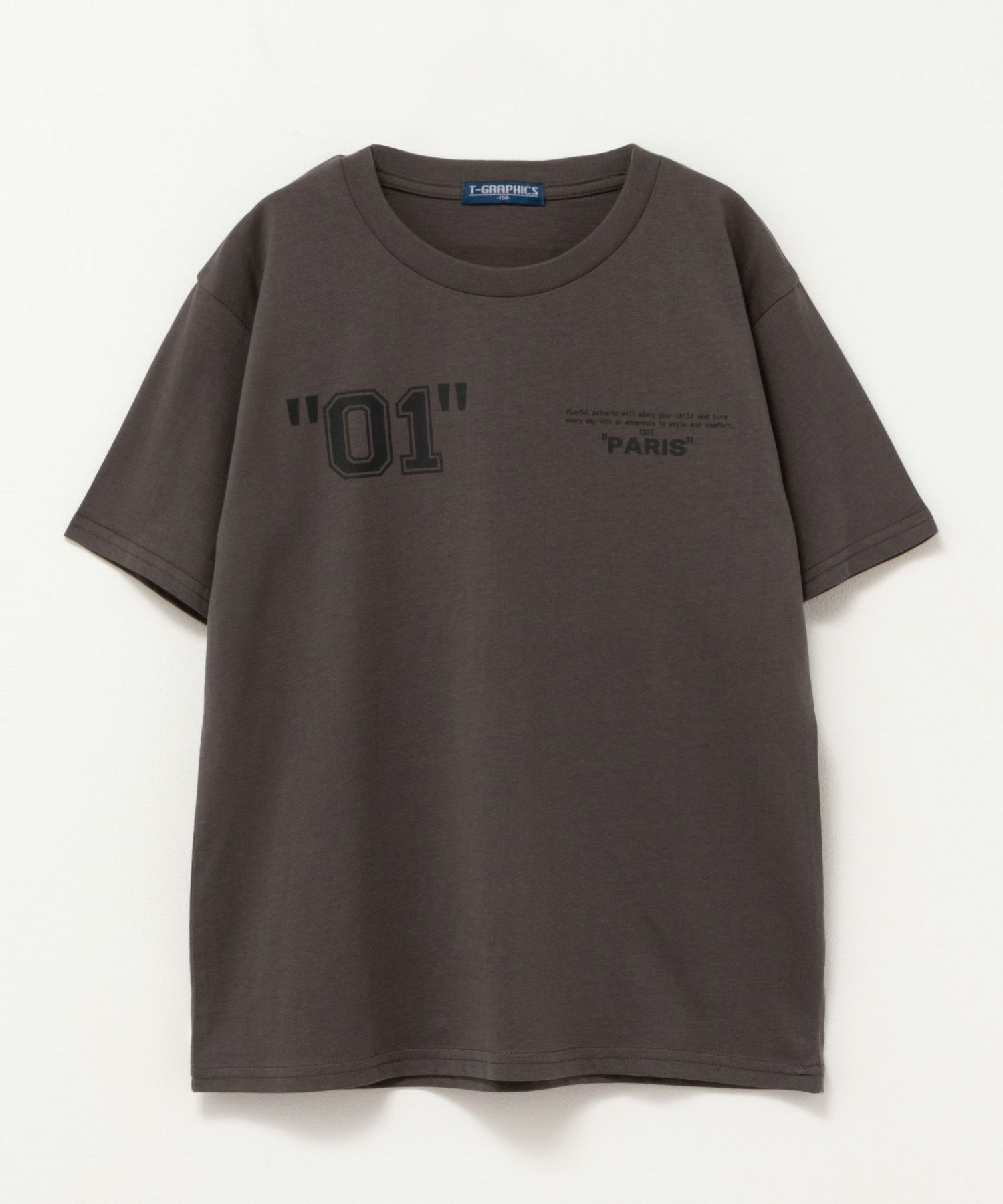 T-GRAPHICS  ナンバリングTシャツ キッズ メール便 対応商品商品画像-5