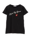 T-GRAPHICS ハートプリントTシャツ キッズ ネコポス 対応商品