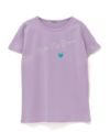 T-GRAPHICS ハートプリントTシャツ キッズ ネコポス 対応商品