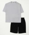 NAVY SARARI ドライメッシュ上下セット メンズ