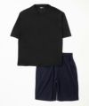 NAVY SARARI ドライメッシュ上下セット メンズ