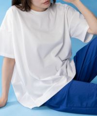 NAVY SARARI クール＆UVチュニックTシャツ レディース ネコポス 対応商品