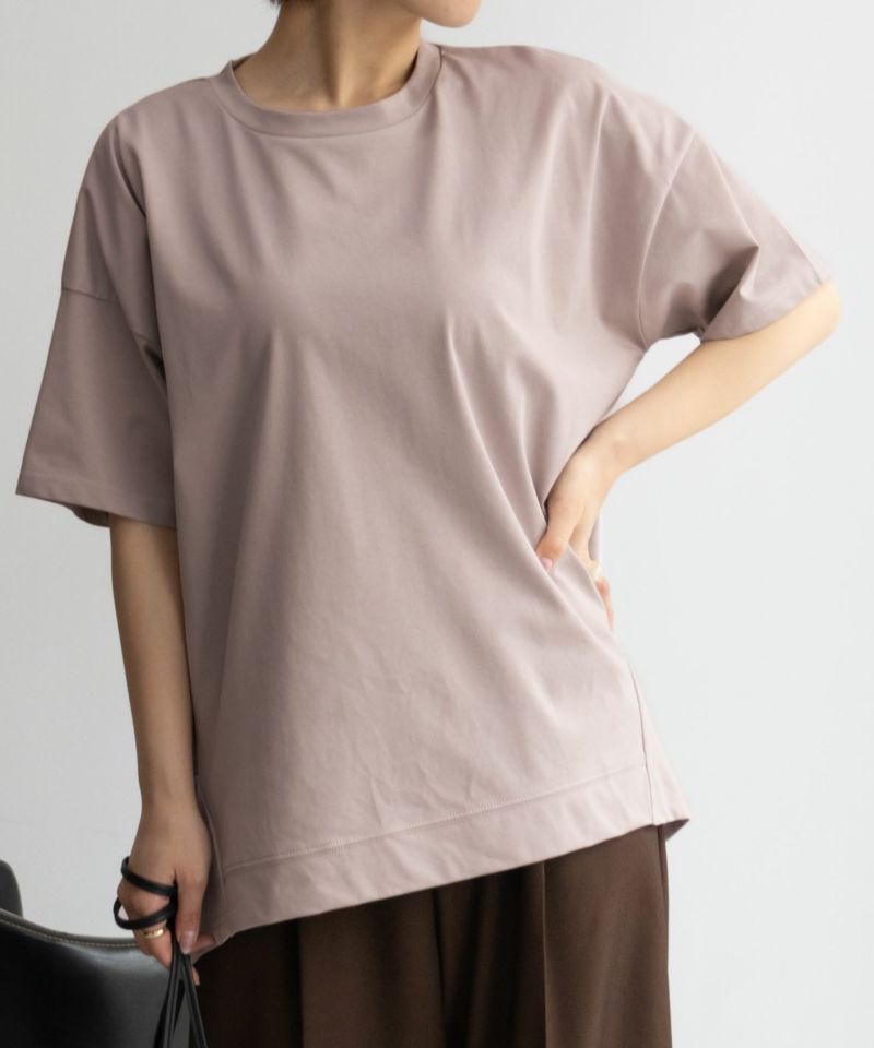 NAVY SARARI  クール＆UVチュニックTシャツ レディース メール便 対応商品商品画像-15