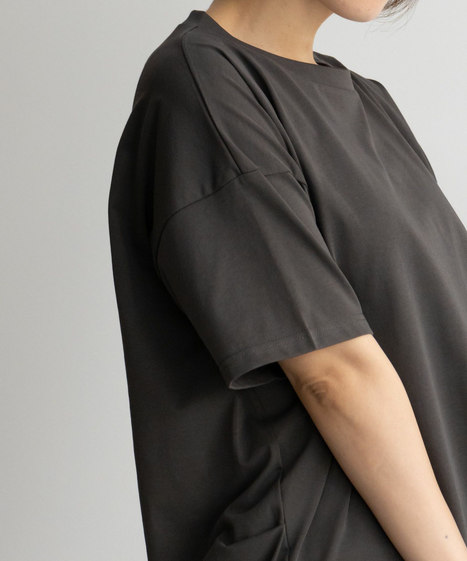 NAVY SARARI  クール＆UVチュニックTシャツ レディース メール便 対応商品商品画像-27