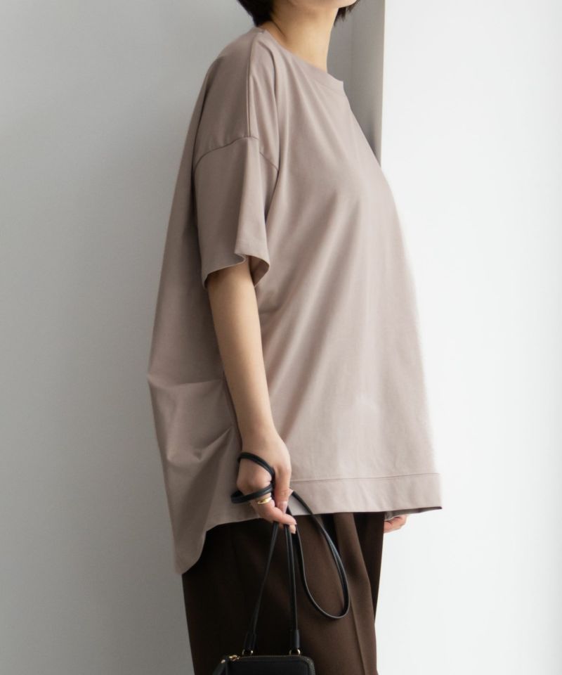 NAVY SARARI クール&UVチュニックTシャツ レディース メール便 対応商品商品画像-32