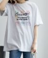 CONVERSE カラフルシューズプリントビッグTシャツ レディース ネコポス 対応商品