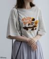 Disney / サガラ刺繍Tシャツ レディース ネコポス 対応商品