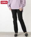 EDWIN JERSEYS MID SLIM STRAIGHT レディース