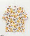 Tom and Jerry 総柄プリントTシャツ キッズ ネコポス 対応商品