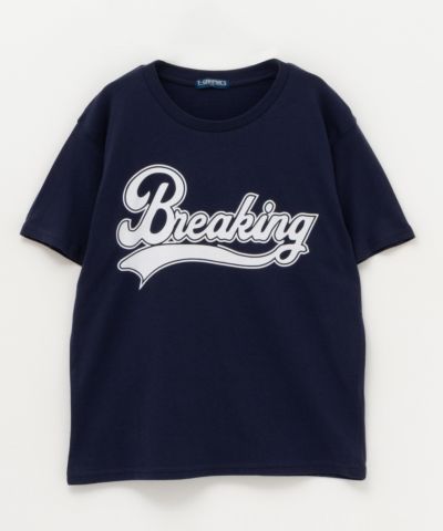 T-GRAPHICS  ベースボールプリントTシャツ キッズ ネコポス 対応商品