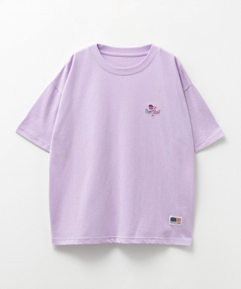 NAVY USコットン刺繍Tシャツ キッズ NAVY USコットン刺繍Tシャツ キッズ