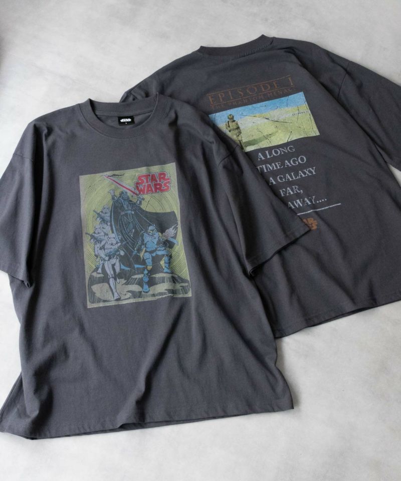 STAR WARS スター・ウォーズ / ピグメントライクTシャツ メンズ