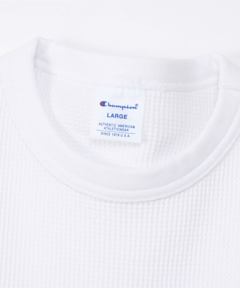Champion  ワンポイントＣロゴワッフルＴシャツ メンズ メール便 対応商品商品画像-9