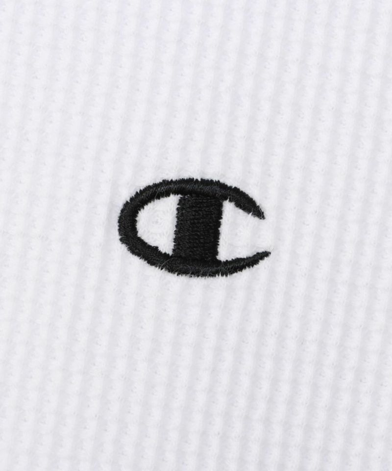 Champion ワンポイントCロゴワッフルTシャツ メンズ メール便 対応商品商品画像-10