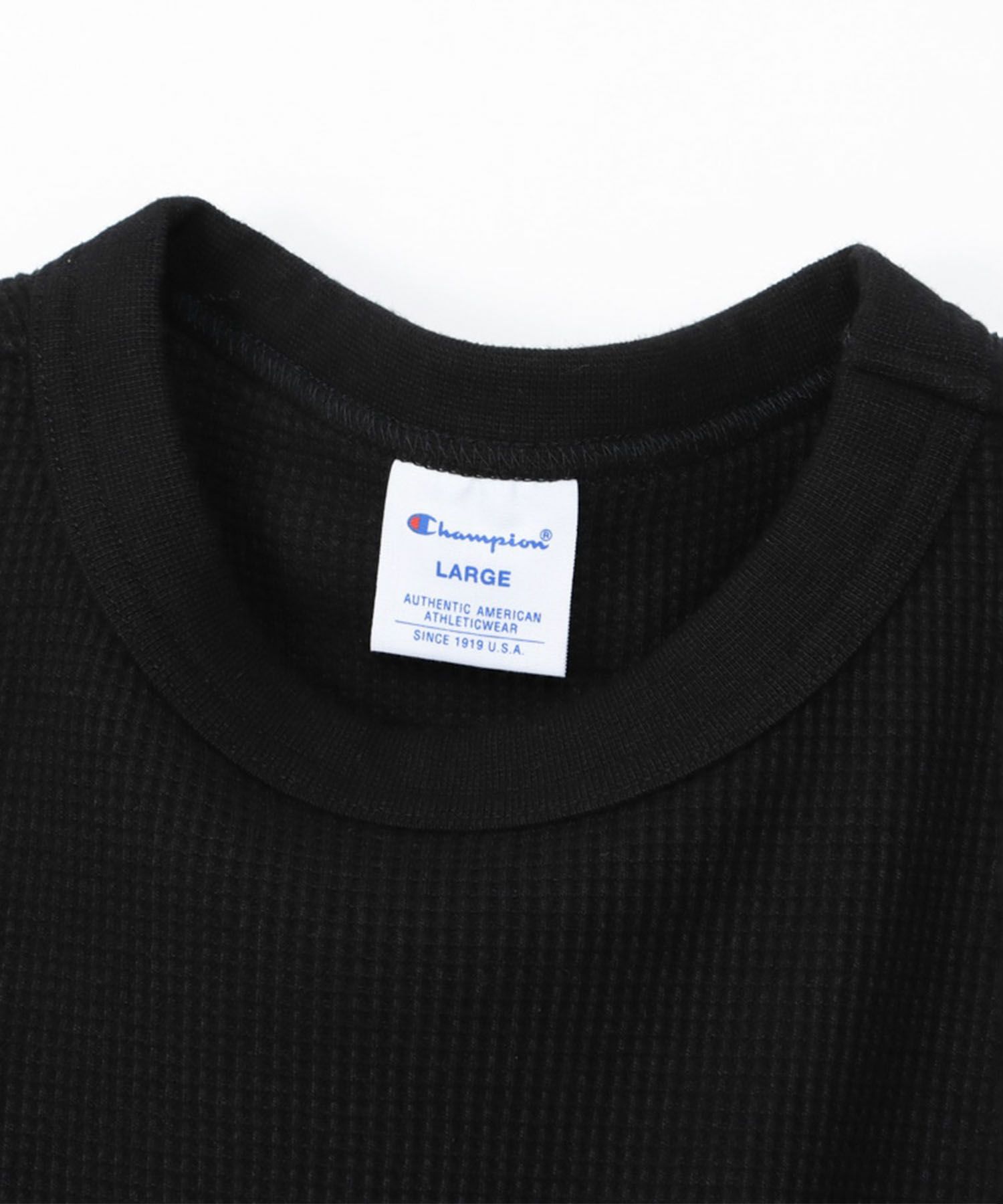 Champion ワンポイントCロゴワッフルTシャツ メンズ メール便 対応商品商品画像-12