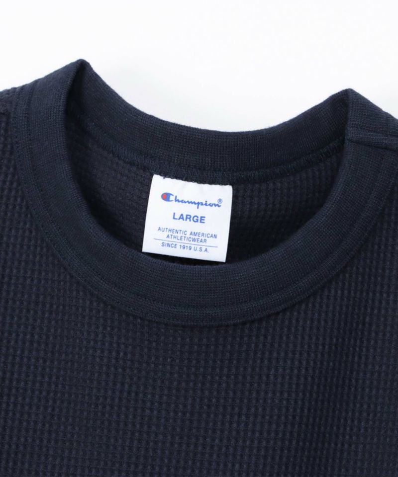 Champion  ワンポイントＣロゴワッフルＴシャツ メンズ メール便 対応商品商品画像-15