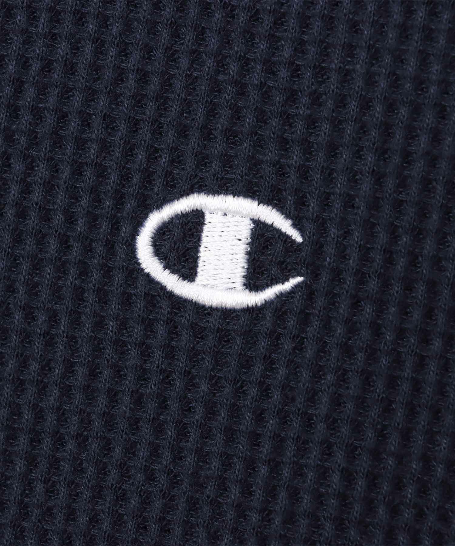 Champion ワンポイントＣロゴワッフルＴシャツ メンズ ネコポス 対応商品