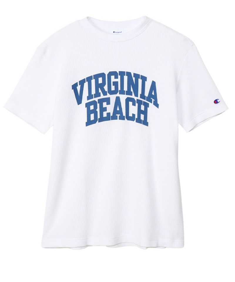 Champion  プリントワッフルＴシャツ メンズ ネコポス 対応商品商品画像-1