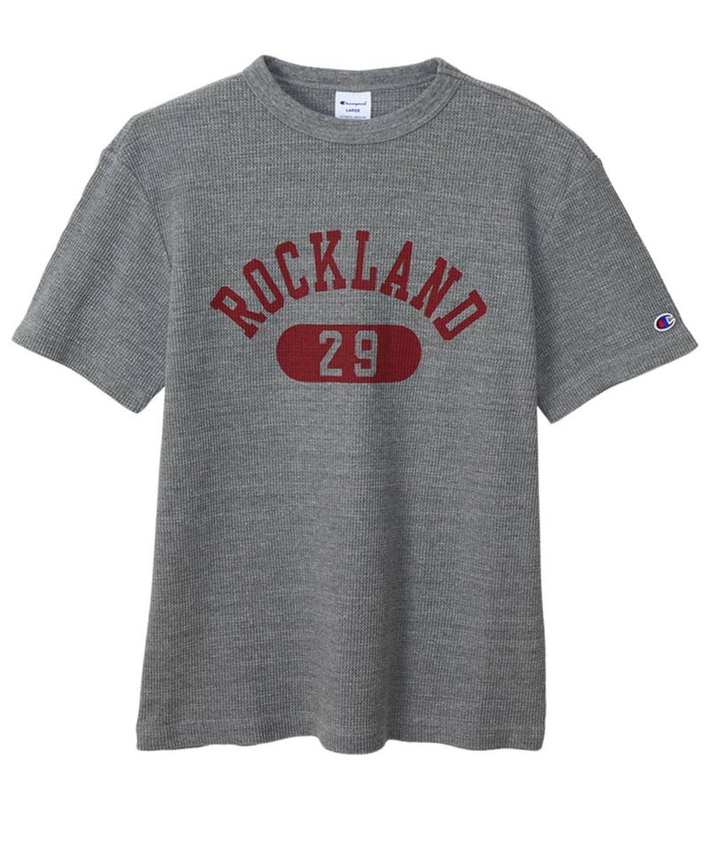 Champion  プリントワッフルＴシャツ メンズ ネコポス 対応商品商品画像-2