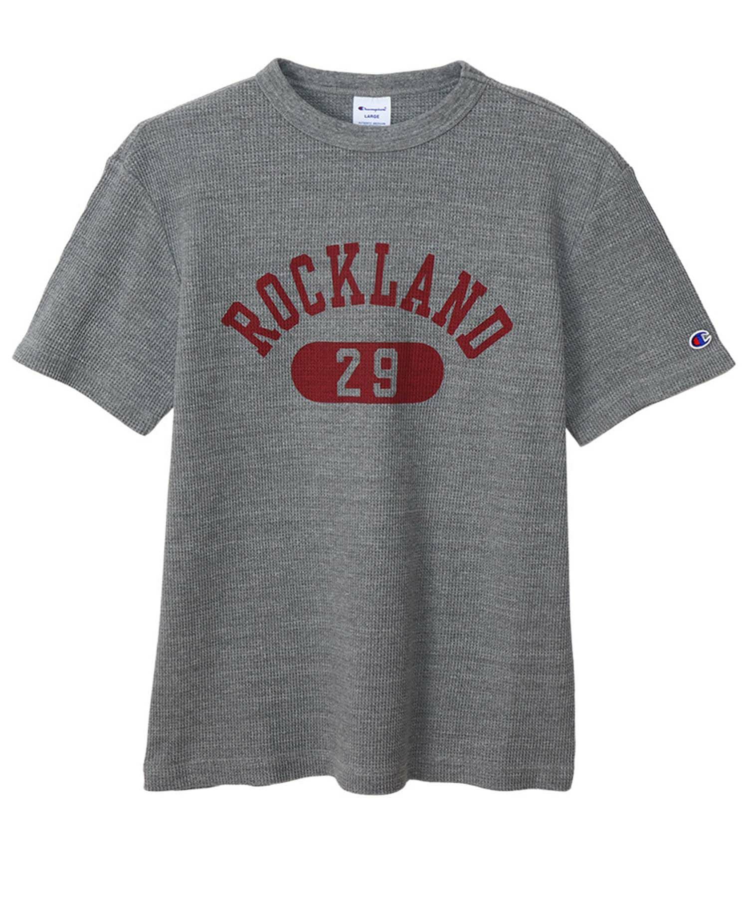 Champion  プリントワッフルＴシャツ メンズ メール便 対応商品商品サムネイル-2
