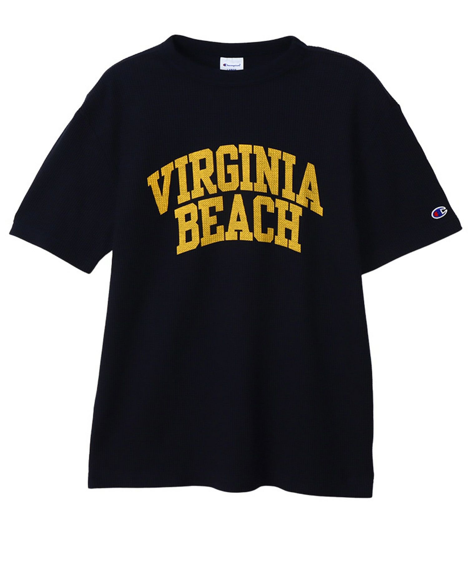 Champion  プリントワッフルＴシャツ メンズ メール便 対応商品商品画像-4