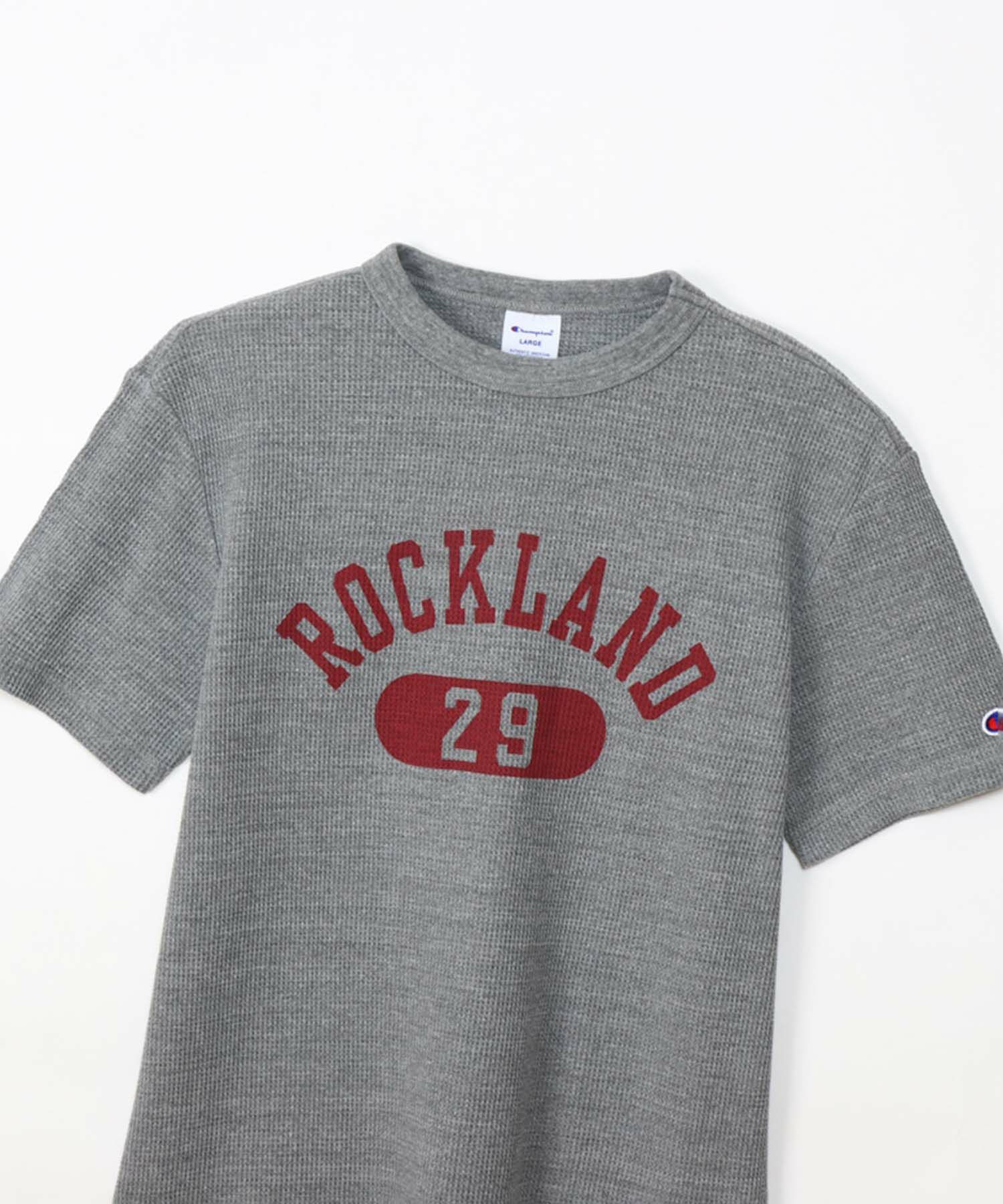 Champion  プリントワッフルＴシャツ メンズ メール便 対応商品商品画像-8