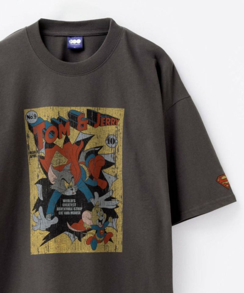 【オンラインストア限定】Tom and Jerry 加工Tシャツ メンズ ネコポス 対応商品商品画像-1