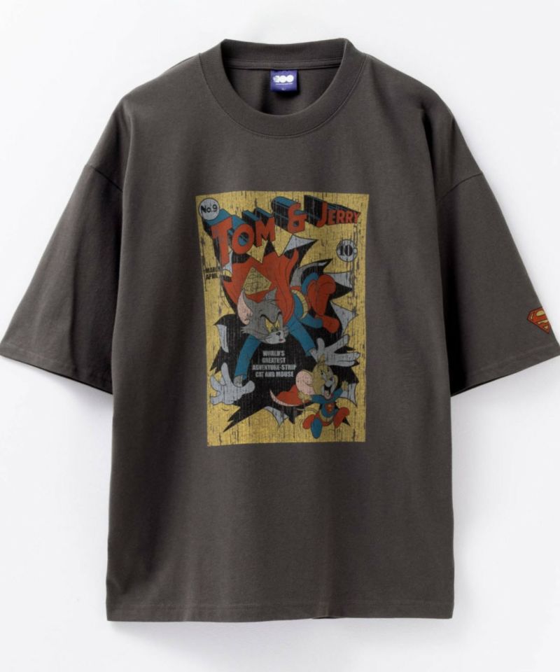 円高還元 Tom メンズ 加工Tシャツ Jerry and トップス