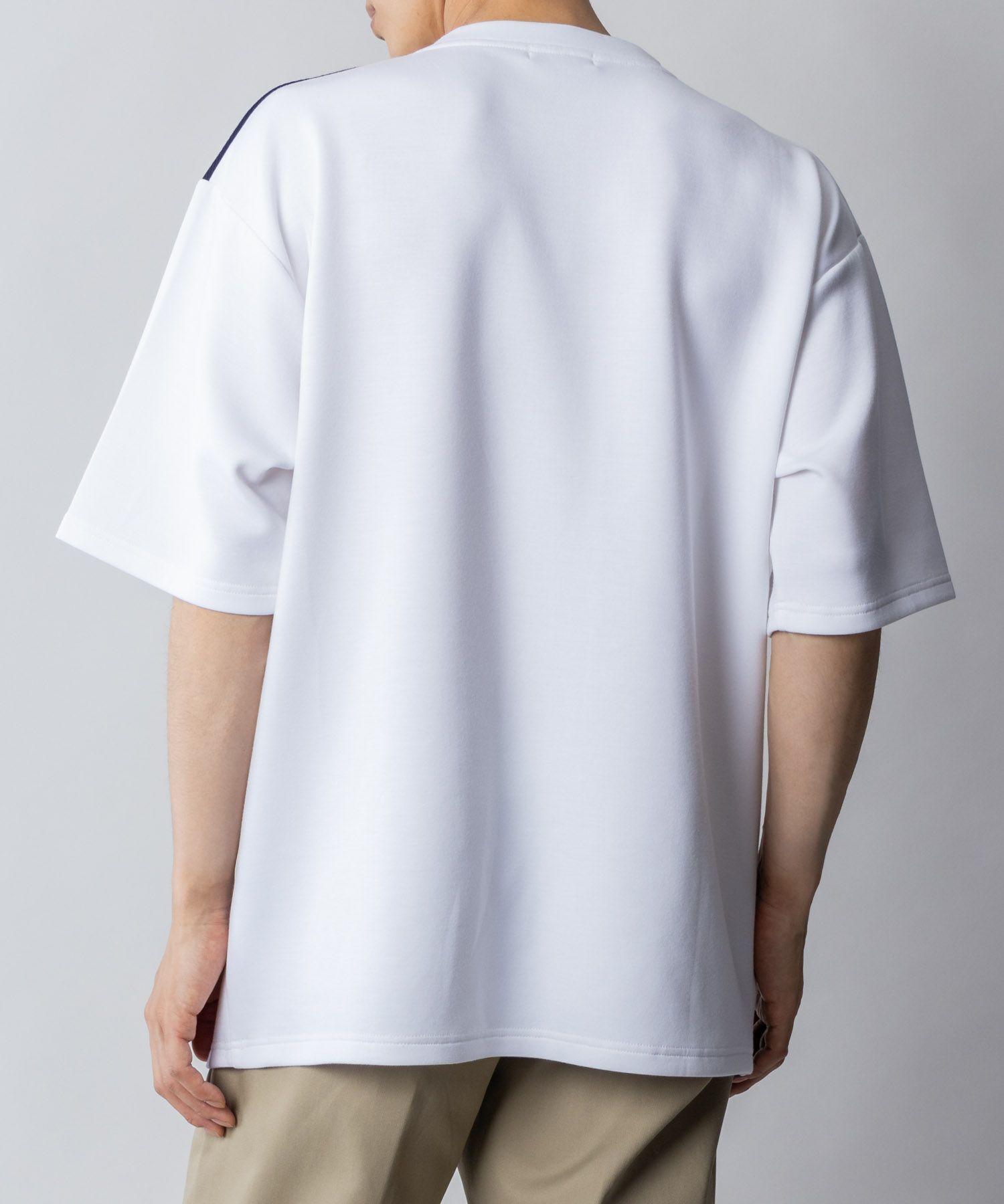 URBAN COLLECTION  エアスムージー 切替えTシャツ メンズ メール便 対応商品商品画像-6