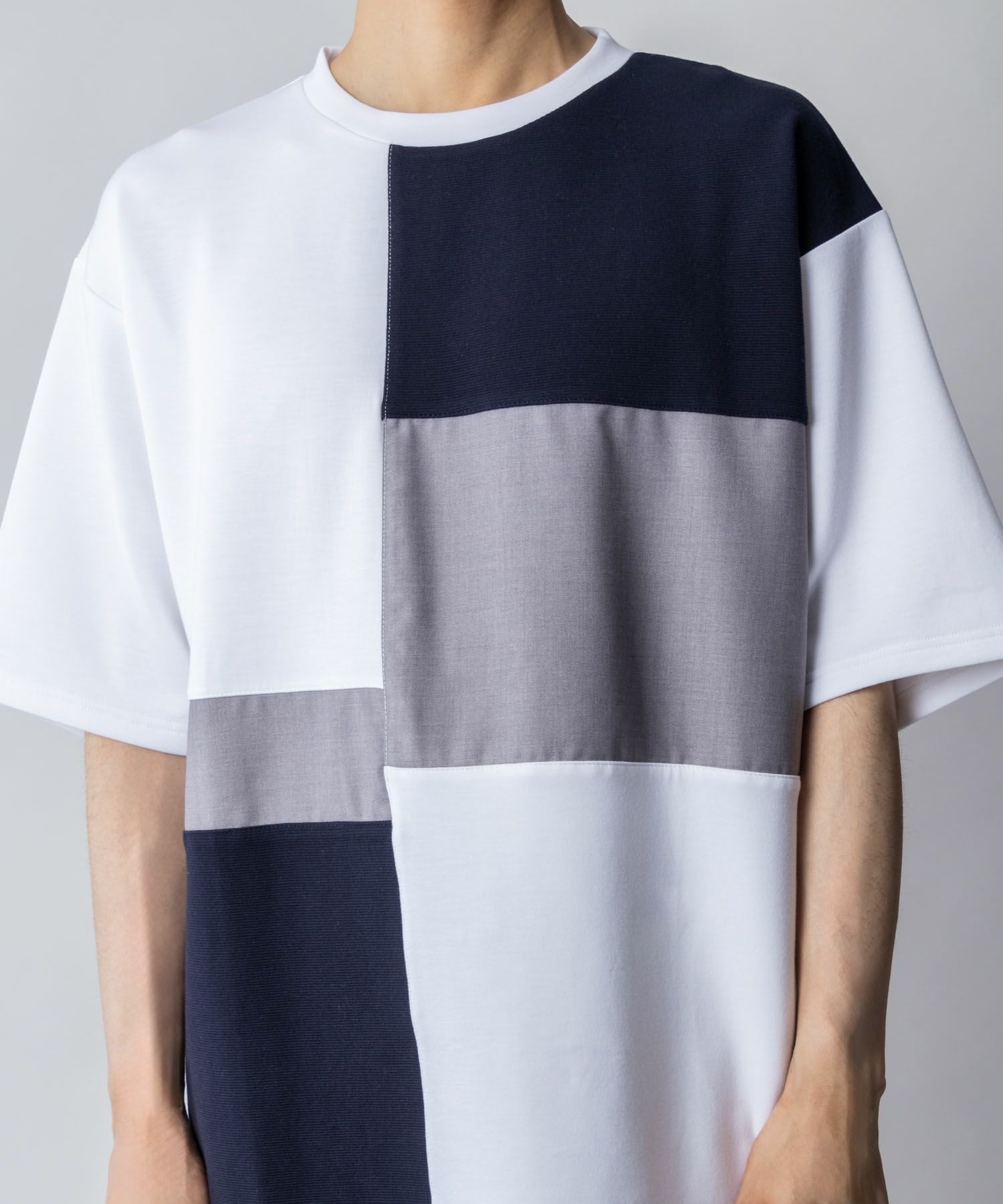 URBAN COLLECTION エアスムージー 切替えTシャツ メンズ メール便 対応商品商品画像-7