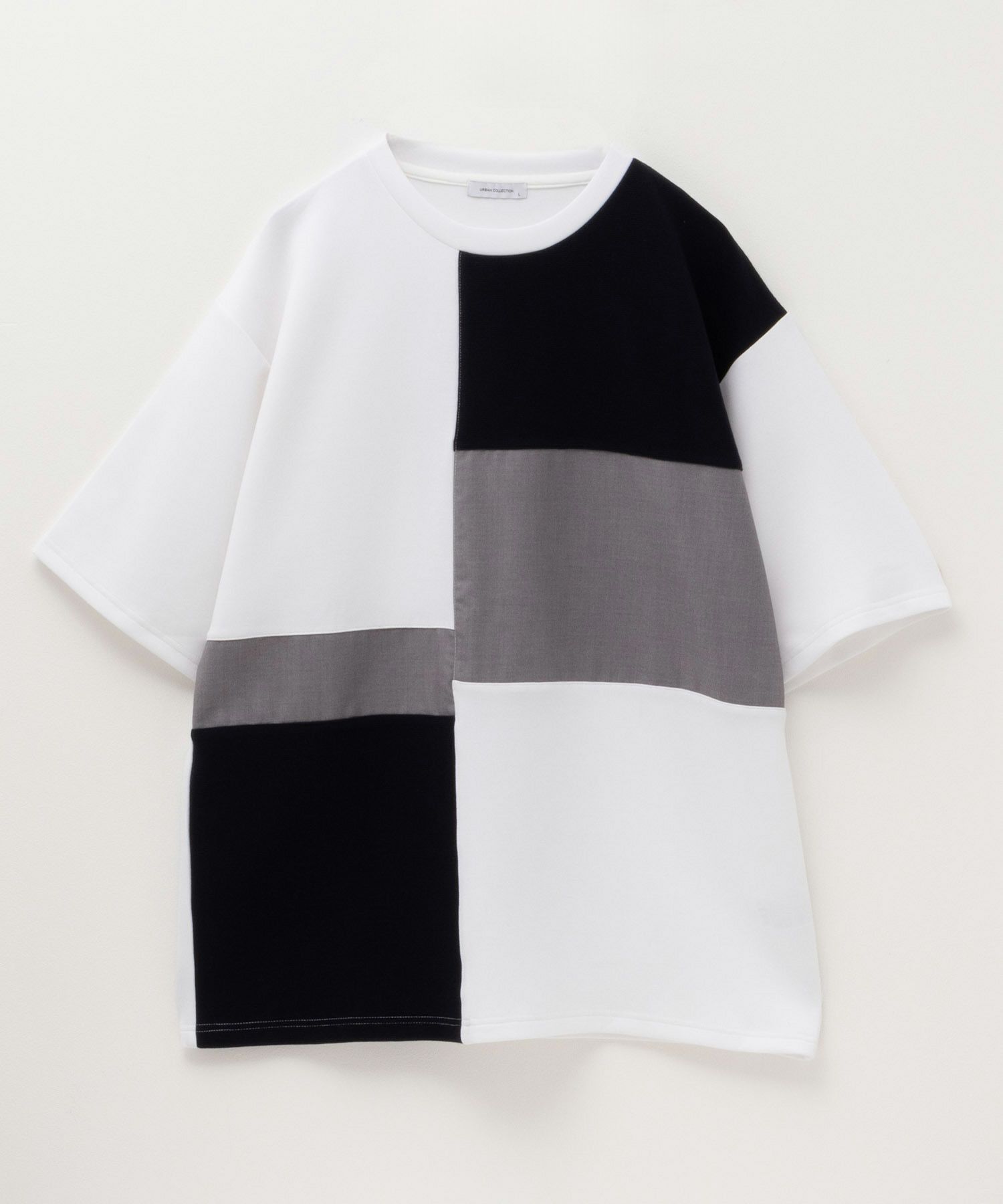 URBAN COLLECTION  エアスムージー 切替えTシャツ メンズ メール便 対応商品商品画像-13