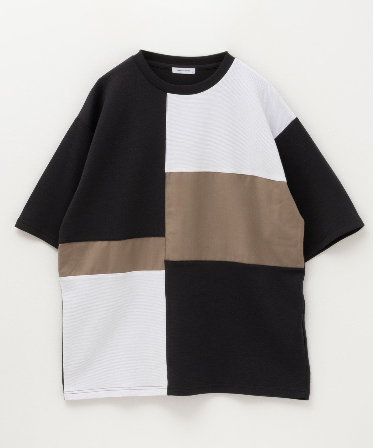 URBAN COLLECTION エアスムージー 切替えTシャツ メンズ メール便 対応商品商品画像-15