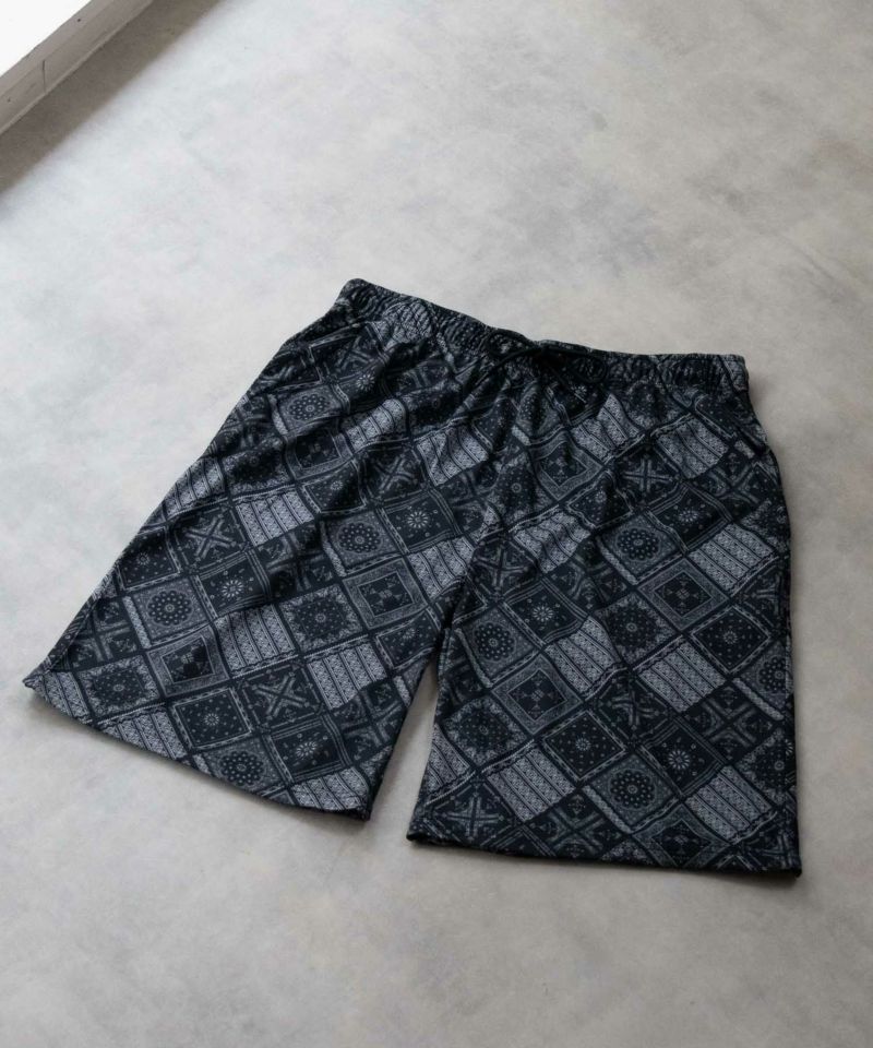 NAVY  ポリエステルメッシュハーフパンツ メンズ商品画像-2
